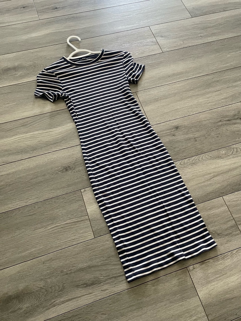 Striped Navy/White Dress